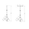 Miniatyrbillede 5 af 6: Forever Light Arbetslampa LED 2x30W 4500K med stativ