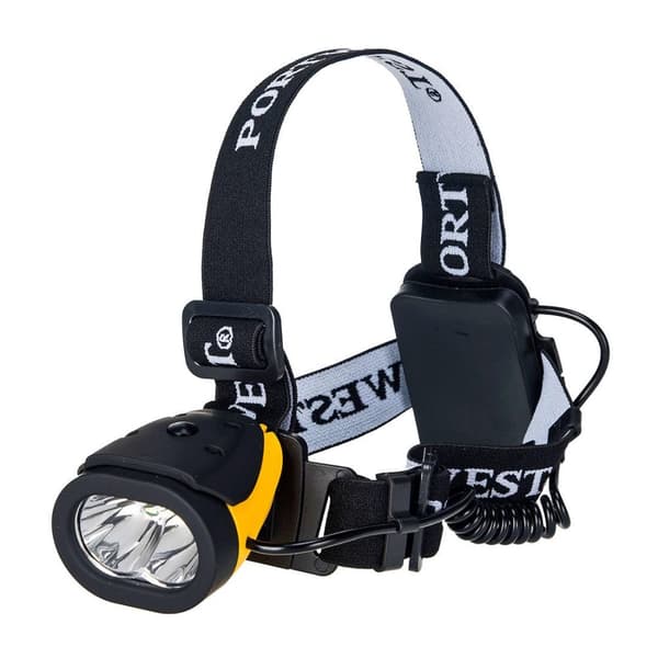 Portwest PA63 hovedlygte Yellow/Black One Size