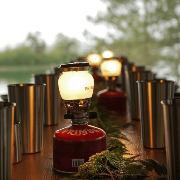 Gasollampa Primus Easy Light Duo, 300 W, 490 lumen, med integrerad piezotändning, med Duo-ventil