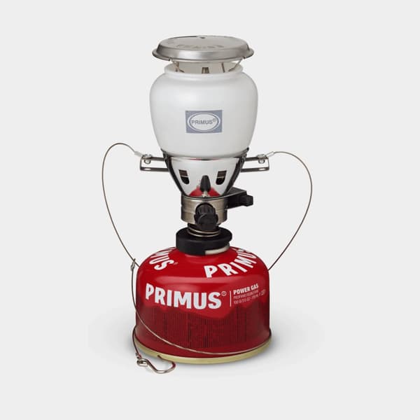 Gasollampa Primus Easy Light Duo, 300 W, 490 lumen, med integrerad piezotändning, med Duo-ventil