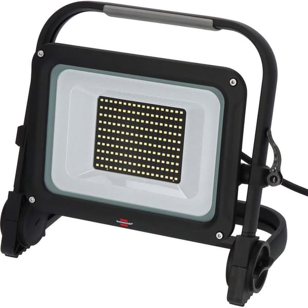brennenstuhl Mobil LED-bygglampa JARO 14060 M / LED-arbetslampa 100W för utomhusbruk (LED-strålkastare med 5m kabel, LED-nödbelysning med 11500lm till
