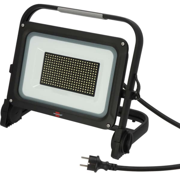 brennenstuhl Mobil LED-konstruktionslampe JARO 20060 M / LED-arbejdslampe 150W til udvendig (LED-projektør med 5m kabel, LED-nødbelysning med 17500lm