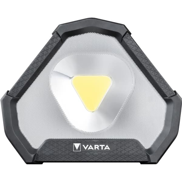 Varta Work Flex Stadium Light Arbetsbelysning uppladdningsbar IP54 1450 lm musta, Valkoinen