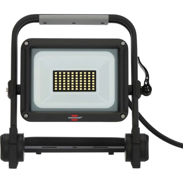 brennenstuhl Siirrettävä LED-rakennusvalaisin JARO 4060 M / LED-turvavalaistus ulkopuolelle 30W (työvalaisin 3m kaapelilla ja pikalukituksella, LED-va
