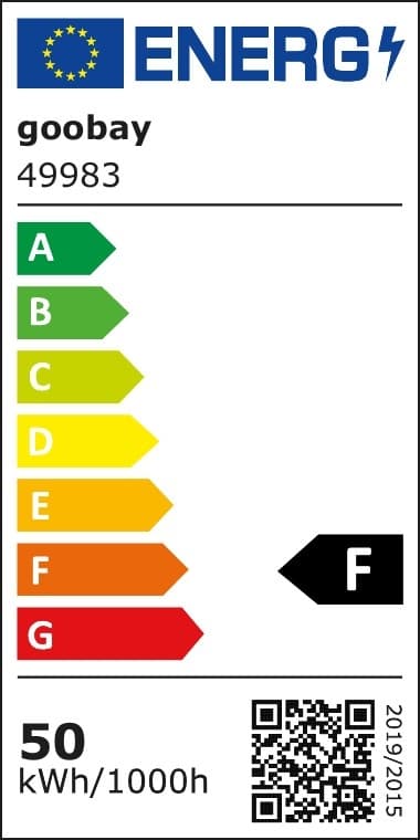 Goobay LED-konstruksjonslyskaster med sokkel, 50 W med 4250 lm og kjølig hvitt lys (6500 K), egnet for innendørs og utendørs bruk (IP65)