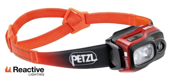 PETZL SWIFT RL 1100 lm,  pannlampa uppladdningsbar