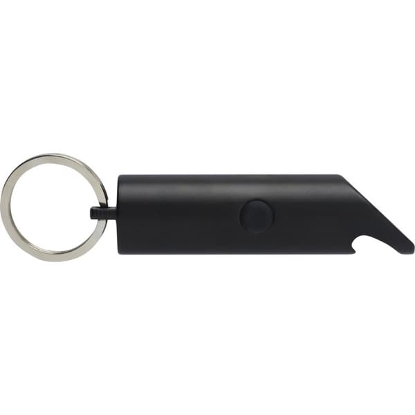 Flare Recycled Aluminium Torch Keyring