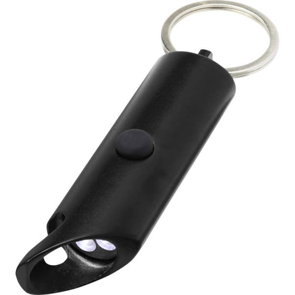Flare Recycled Aluminium Torch Keyring