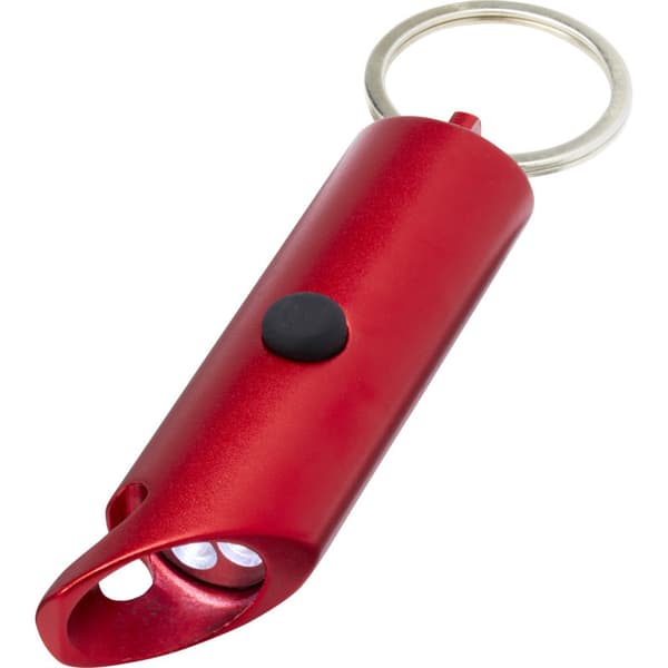 Flare Recycled Aluminium Torch Keyring