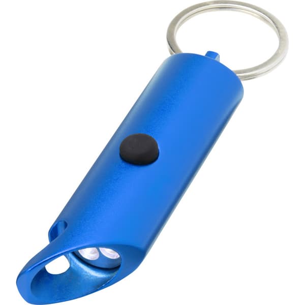 Flare Recycled Aluminium Torch Keyring