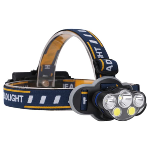 Kraftfull Praktiskt Pannlampa T6 COB LED