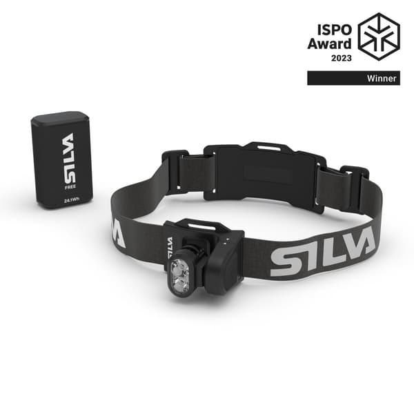 SILVA FREE 1200 S 38222, uppladdningsbar pannlampa 1200 lumen