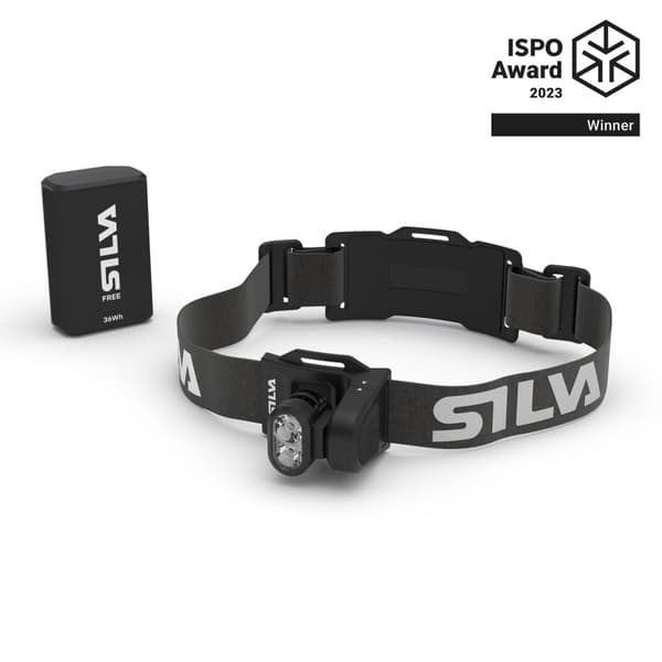 SILVA FREE 1200 M 38279, uppladdningsbar pannlampa 1200 lumen
