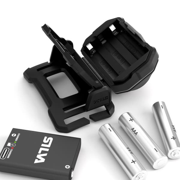 SILVA DISCOVER HYBRID BLACK, uppladdningsbar pannlampa 500 lumen