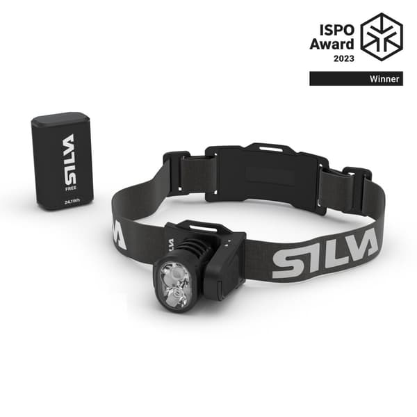 SILVA FREE 3000 S 38226, uppladdningsbar pannlampa 3000 lumen