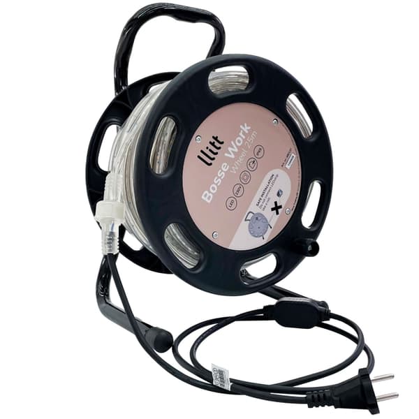 Llitt Bosse Work Wheel Ledstrip arbetsbelysning 25m IP65 4000K 200W 20000lm
