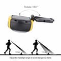 Miniatyrbillede 3 af 5: LED-pandelampe / fiskelygte / cykellygte til fiskeri, cykling og jogging
