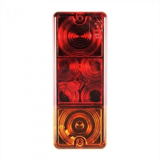 bakljus 3 funktioner 21 x 8,5 cm röd i blister