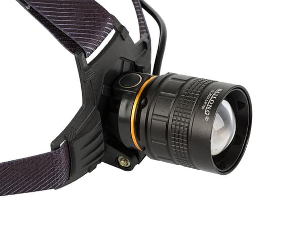 Ladattava otsalamppu - CREE XHP160 - Lentokoneen alumiini - 1000m