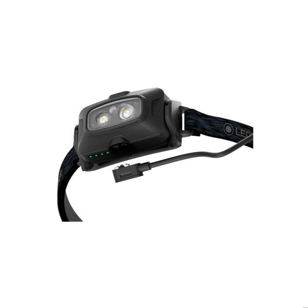 Pannlampa - Ledlenser - HF4R WORK - 500 lumen - Uppladdningsbar USB - Vattentålig IP68