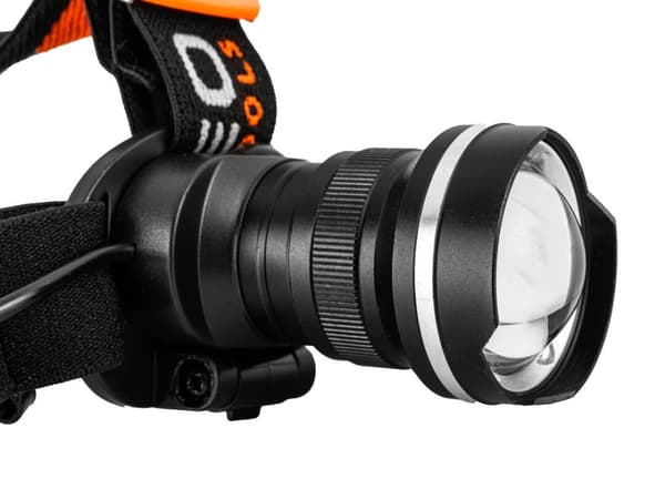 Forlygte 400 lume, zoom, CREE R5, 3xAAA