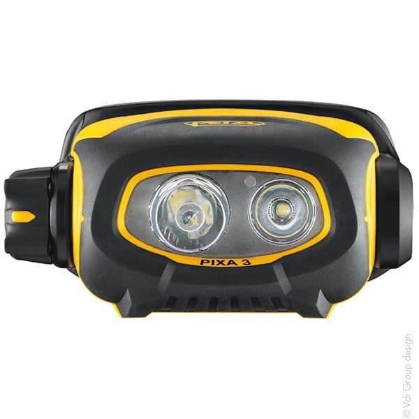 PETZL Pixa 3 pannlampa - Unisex - Svart och gul