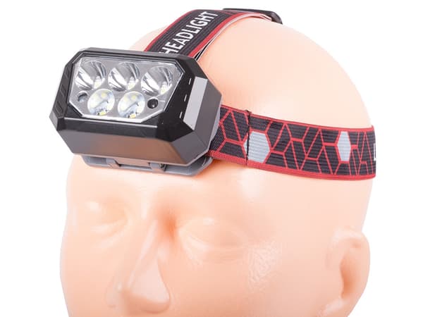 Otsalamppu Ladattava - XHP30 LED - SQ-870