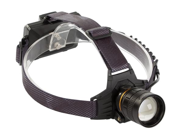LED-huvudlampa / Pannlampa - Uppladdningsbar