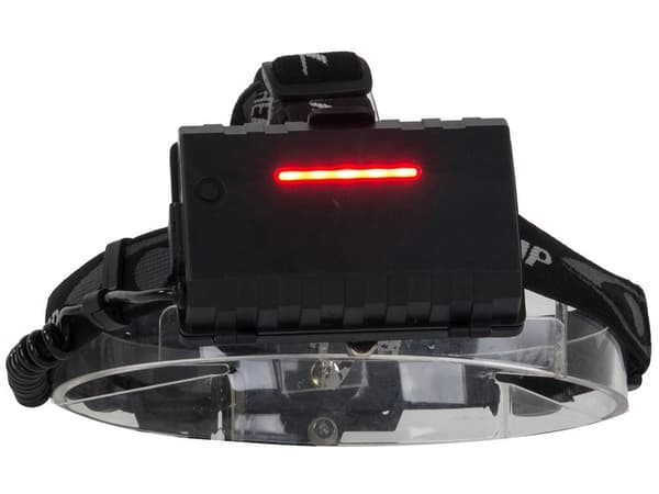 LED-huvudlampa / Pannlampa - Uppladdningsbar