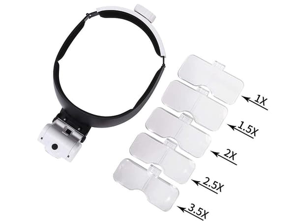 Pannlampa okular 2 led upplyst