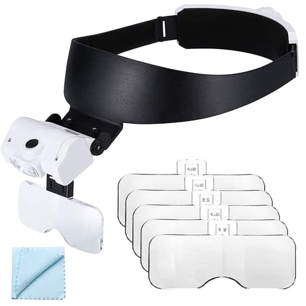 Pannlampa okular 2 led upplyst