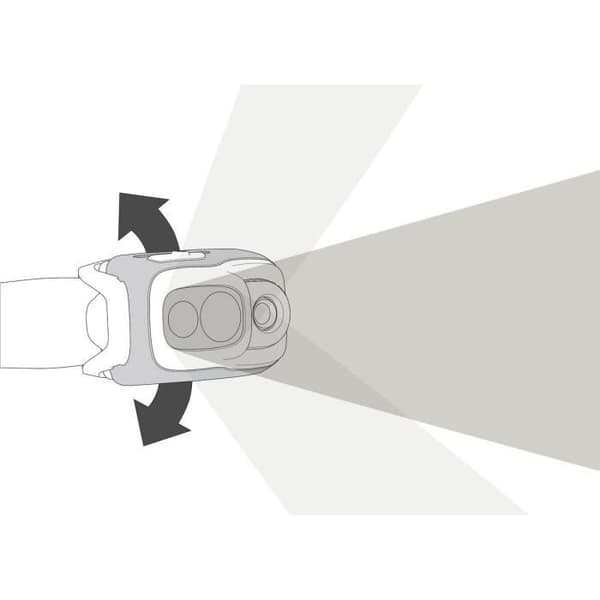 Multisport huvudlampa - PETZL - SWIFT RL - 1100 lumen - Uppladdningsbar - Svart