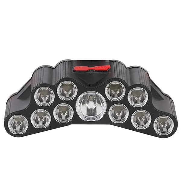 Ultrastark och mångsidig uppladdingsbar Pannlampa med 11 LED
