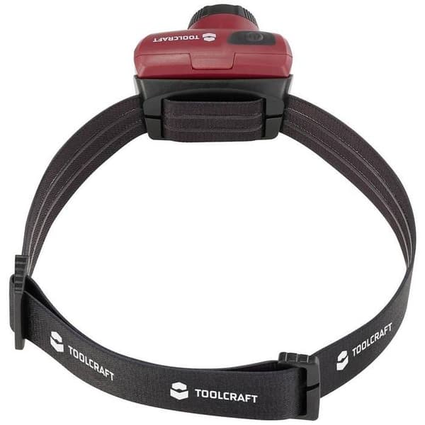 TOOLCRAFT LED justerbar strålkastare, justerbar punktstorlek, med batteri Strobeläge 580 lm 6,45 h 90 g