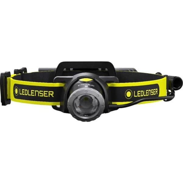 LED-huvudlampa - Ledlenser - iH8R - Återuppladdningsbar USB - 120 timmars batteritid - 158 g