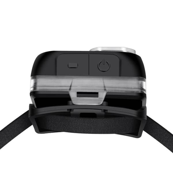 Superfire HL07 LED-hodelykt med 320 lm, 5 lysmoduser og bevegelsessensor