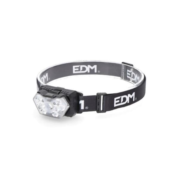 GENERISK - Batteristrålkastare 5w 400lm + 8x1w 200lm 9 LEDs Edm