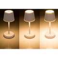 Miniatyrbilde 2 av 4: Oppladbar bordlampe med justerbar lysstyrke og LED-belysning