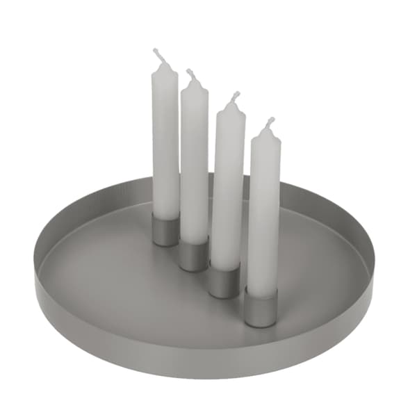 Magnetiske lysestager på bakke