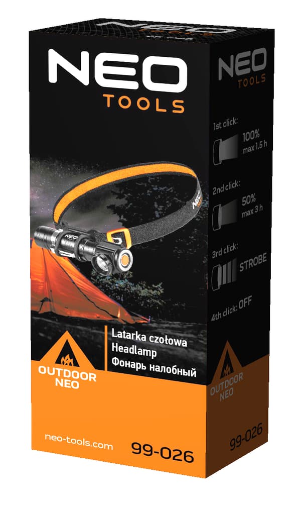 Uppladdningsbar USB Pannlampa 800lm CREE XML-T6 LED