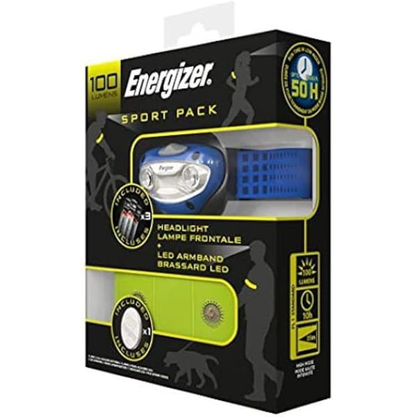 Campinglampa - ENERGIZER - E301528600 - Plast - Blå - Standardbatterier