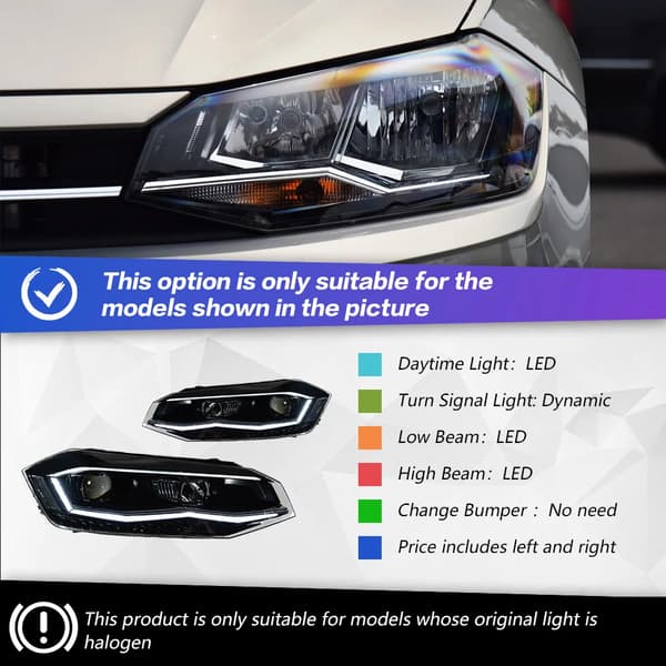 AKD LED-forlygtesamling, dynamiske blinklys, certificerede sikkerhedsfunktioner,Tsi Silver Alle LED, Venstrehåndsdrift