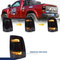 Miniatyrbillede 5 af 5: LED Baglygter til Dodge Ram 2008-2012, Plug and Play Installation, Vandtætte og Støvafvisende, Sekventiel Blinklys