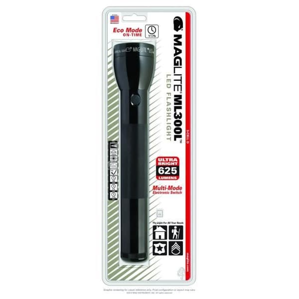 MAGLITE Ficklampa ML300 3D LED 625LUM