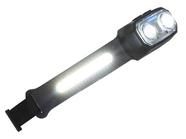 Laddbar Pannlampa med 2st starka lysdioder