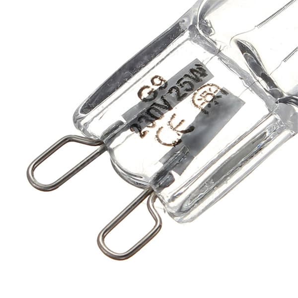 10-Pack G9 Halogenpærer 220-240V 25W 40W 60W Varmt hvidt lys Optimal belysning
