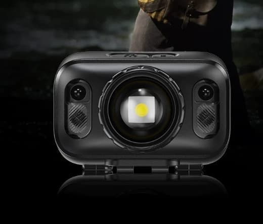 Philips SFL3183RH Smart Sensor Forlygte Udendørs Patrol Pandelampe Variabel Zoom Lommelygte Lommelygte Fiskelys