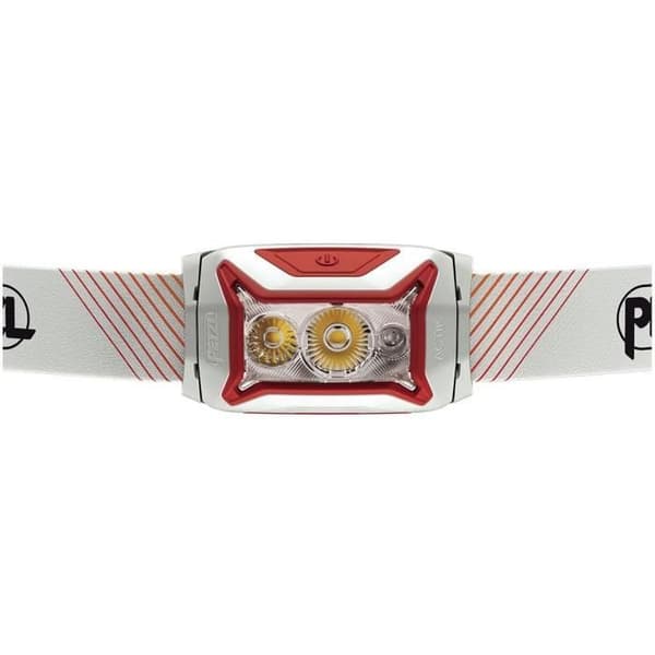 Pannlampa - PETZL - ACTIK CORE - 600 lumen - Uppladdningsbar USB - Röd