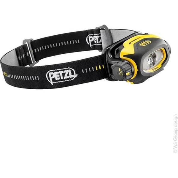 Strålkastare - PETZL - Pixa 2 - 75 Lm - Räckvidd 30 m - Svart och gul