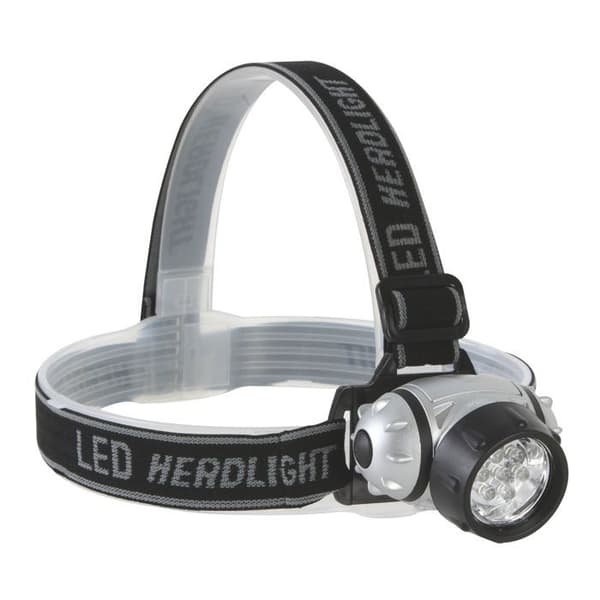 Strålkastare - ULTRA-BRIGHT - 7 vita lysdioder - 5-lägesbrytare